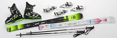 Volkl Deacon Jr Ski Package