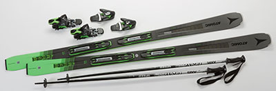 Atomic Men's Ski Package